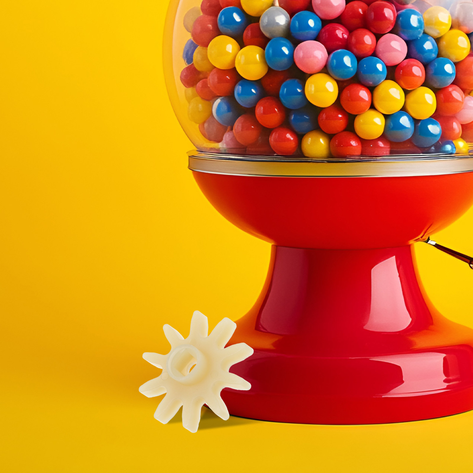 Candy Vending Machine - 10 Adet Küçük Şekerleme Makinesi Dişli