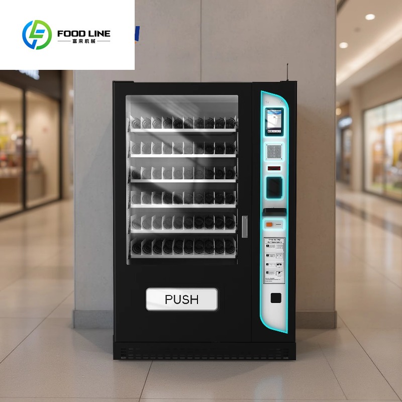 Vending Machine Qr Code - Özelleştirilmiş Self Servis Yiyecek ve İçecek