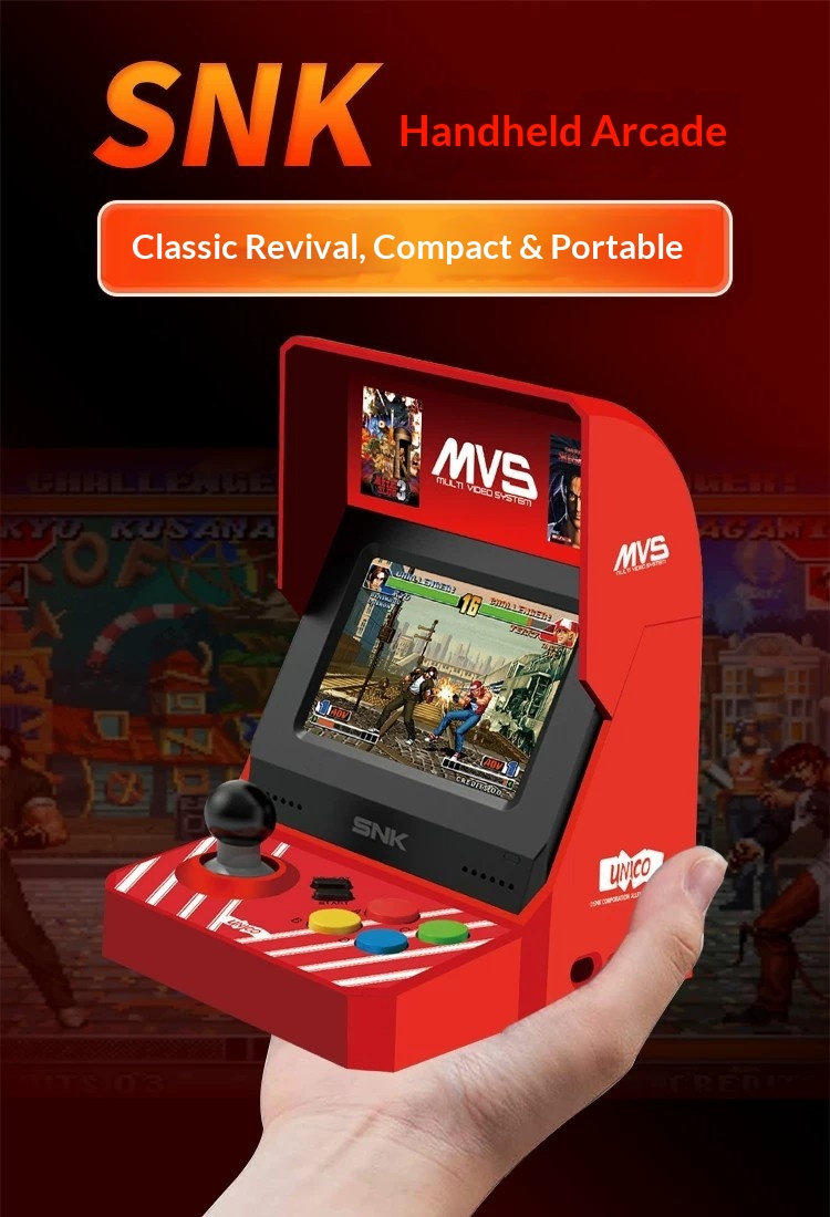 UNICO MVS Mini Arcade Konsolu, - Arcade Vibes incelemesi ve fiyatı
