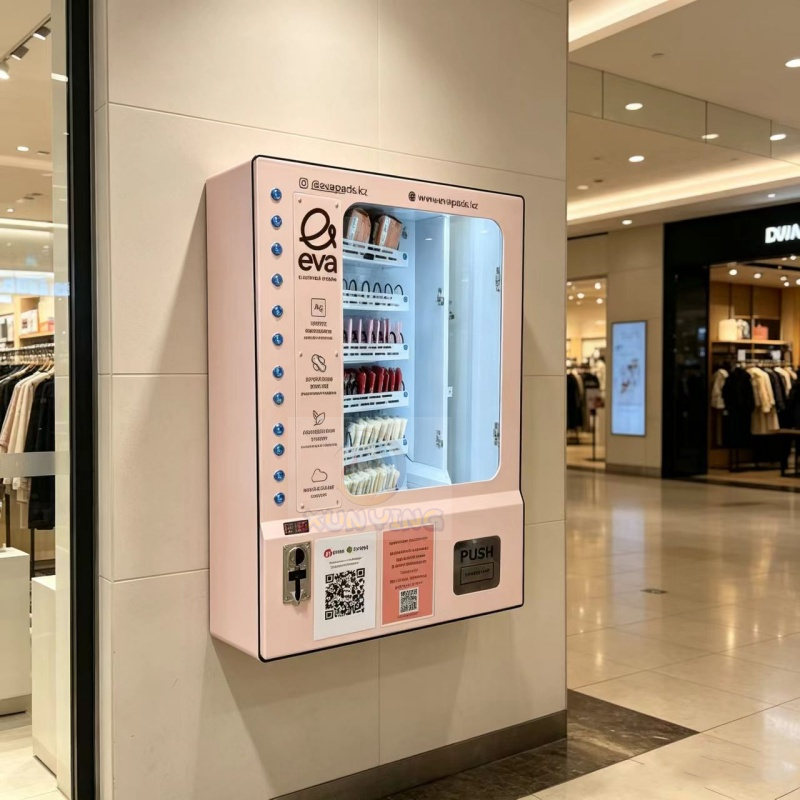 Hijyenik Ped Otomatı, 24 Saat  - Vending Machine Qr Code incelemesi ve fiyatı