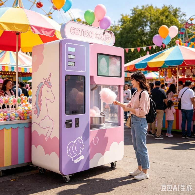Özelleştirilmiş Pamuk Şeker Ot - Candy Floss Machine incelemesi ve fiyatı