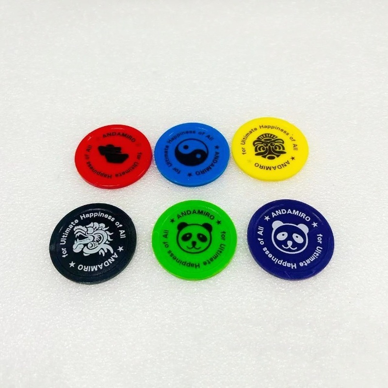 500 adet Özel Plastik Jetonlar - Arcade Ticket Machine incelemesi ve fiyatı